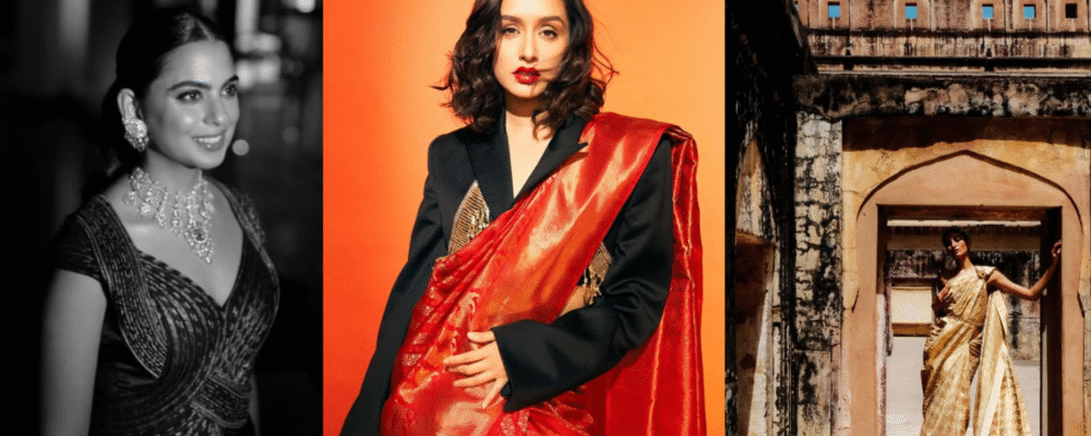 Transformation of Banarasi saree as a new power statement