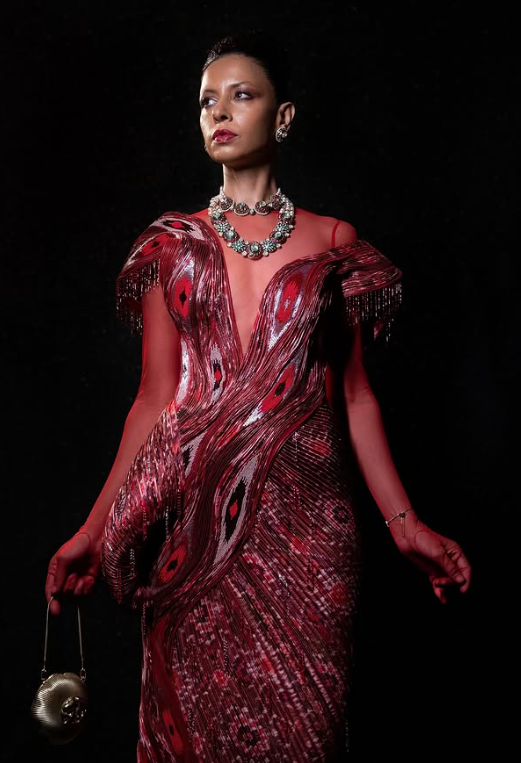 Amit Aggarwal's India couture Week 2025 collection redefining ikat.