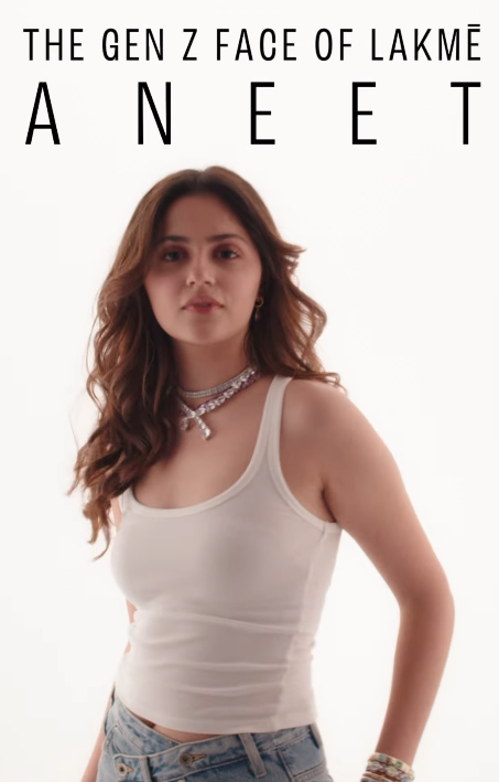 Aneet Padda bags a collaboration with lakme as their new genz face.