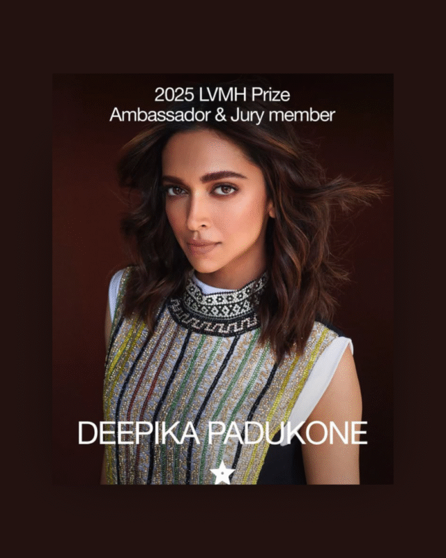 Deepika Padukone selected as a jury for LVMH Prize 2025