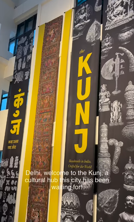 Delhi's kunj mall at vasant kunj -a new immersive cultural centre