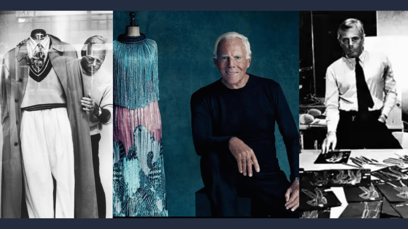 georgio armani's iconic designs