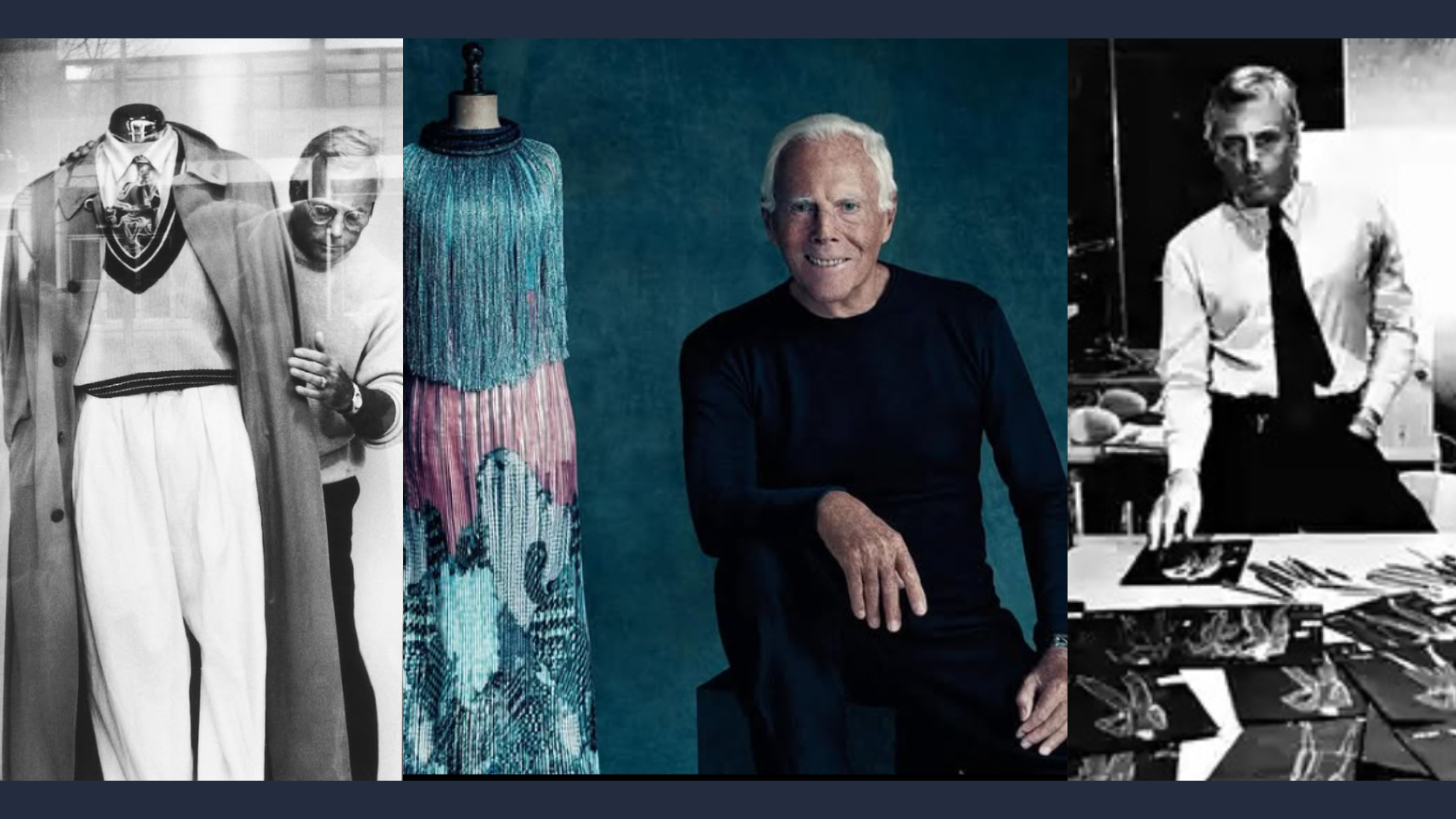 georgio armani's iconic designs